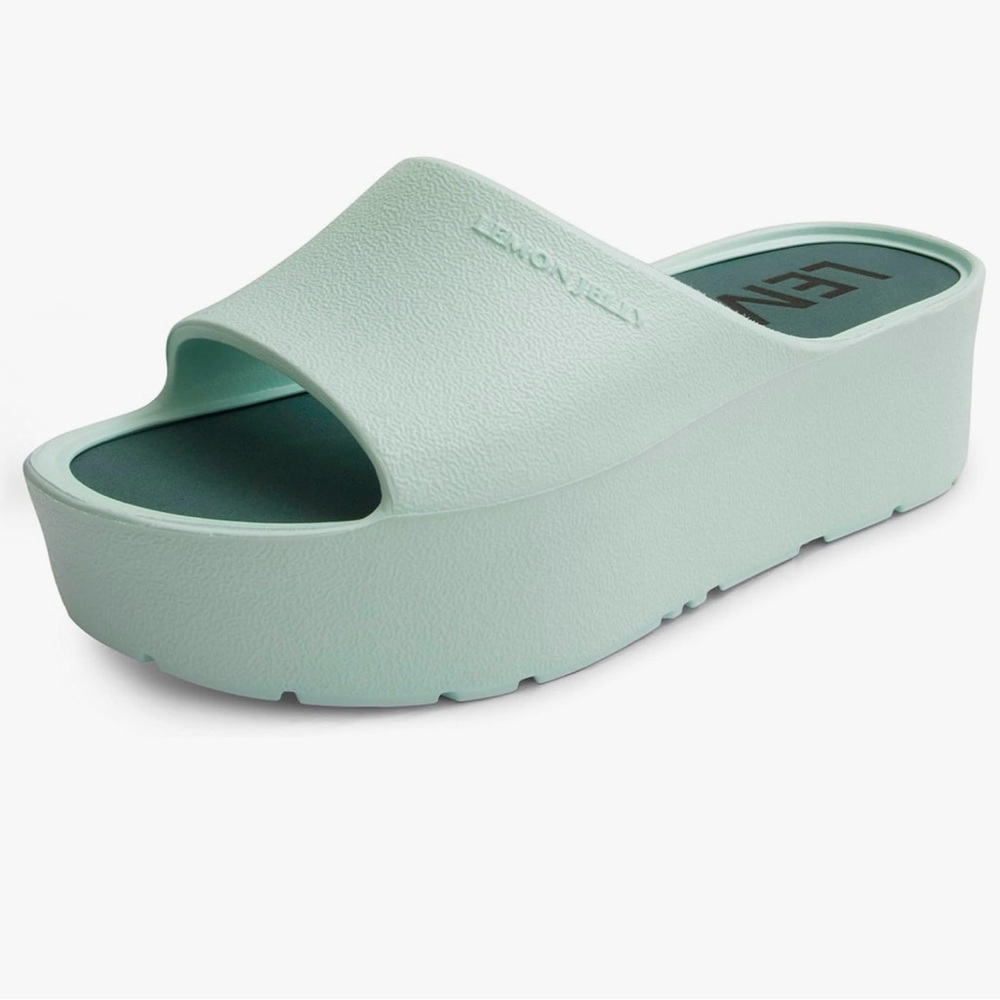 Lemon Jelly Sunny Platform Sandals